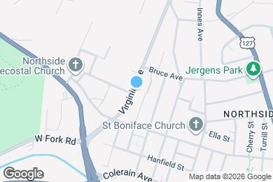 Map image of the property - 4250 Virginia Ave