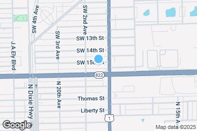 Map image of the property - 31 SW 15th St