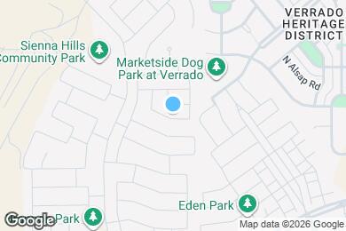 Map image of the property - 21180 W Holly St