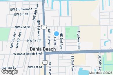 Map image of the property - 106 NE 1st Ct