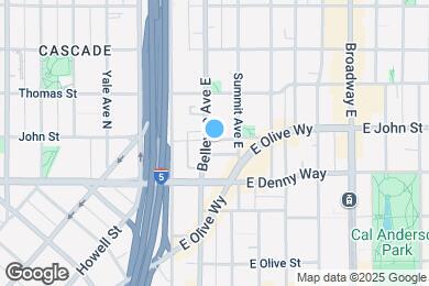 Map image of the property - 124 Bellevue Ave E