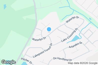 Map image of the property - 14440 Waterlyn Dr