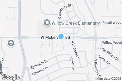 Map image of the property - 105 Rutland Ct