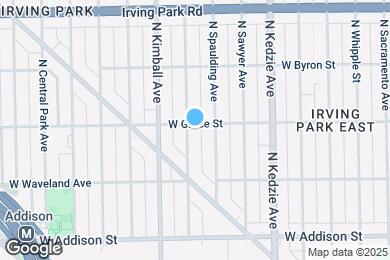 Map image of the property - 3755 N Christiana Ave