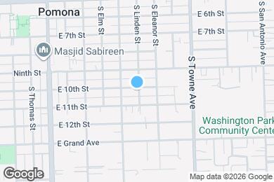 Map image of the property - 590 E 10th St