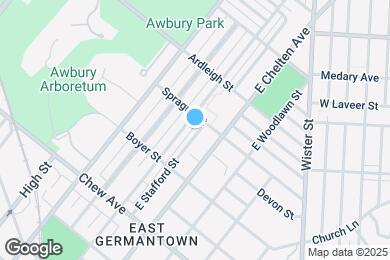 Map image of the property - 943 E Stafford St