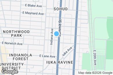 Map image of the property - 2179 Summit St