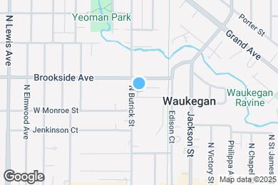 Map image of the property - 1318 Clarkson St