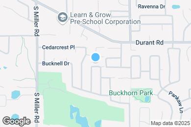 Map image of the property - 2708 Briarpatch Dr