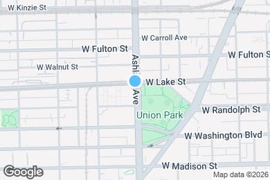 Map image of the property - 172 N Ashland Ave