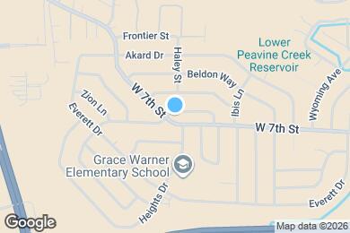 Map image of the property - 3370 Downey Ave