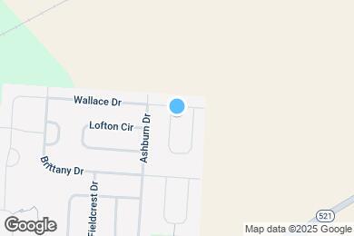 Map image of the property - 105 Stockard Loop