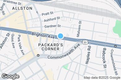 Map image of the property - 48 Brighton Ave