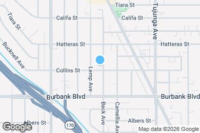 Map image of the property - 5709 Beck Ave