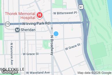 Map image of the property - 732 W Grace St