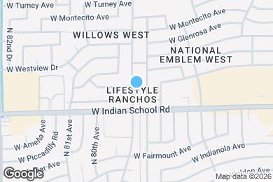 Map image of the property - 4127 N 79th Dr