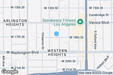 Map image of the property - 2442 W 18th St