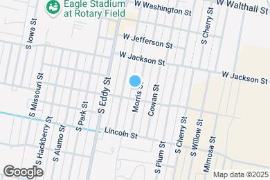 Map image of the property - 1519 S Morris St