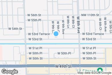 Map image of the property - 951 W 53rd St
