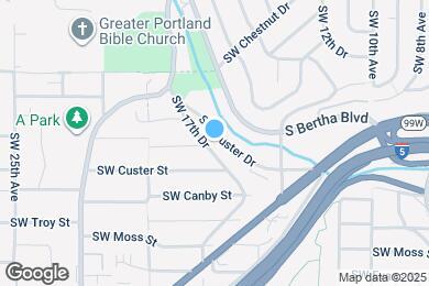 Map image of the property - 7450 SW 17th Dr