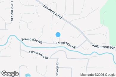 Map image of the property - 4797 Grants Way NE