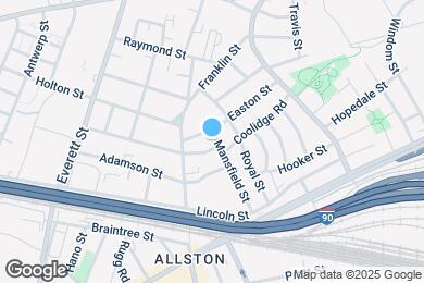 Map image of the property - 54 Mansfield St
