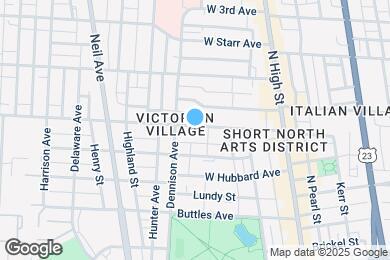 Map image of the property - 137 W 1st Ave