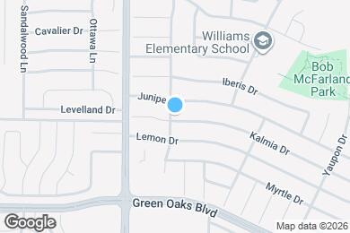 Map image of the property - 201 Kalmia Dr