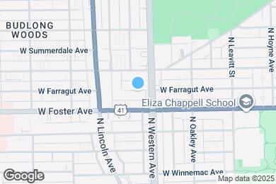 Map image of the property - 2417 W Farragut Ave