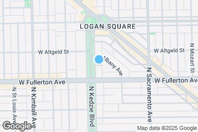 Map image of the property - 2427 N Kedzie Blvd