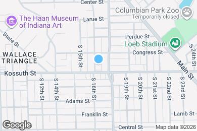 Map image of the property - 631 S 16th St