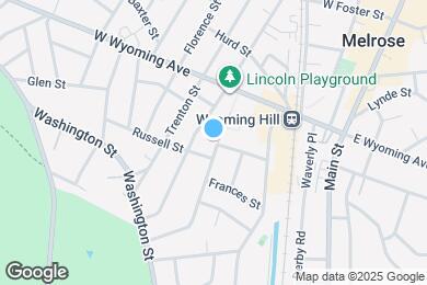 Map image of the property - 110 Crescent Ave