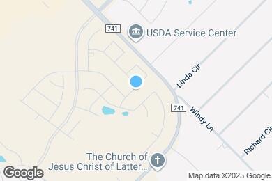 Map image of the property - 1820 Acosta Dr