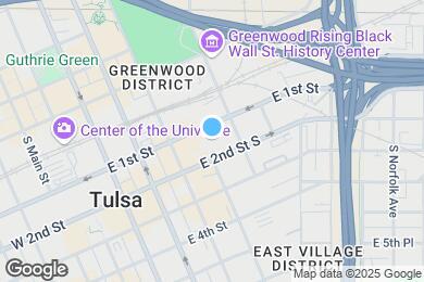 Map image of the property - Santa Fe Square Apartments