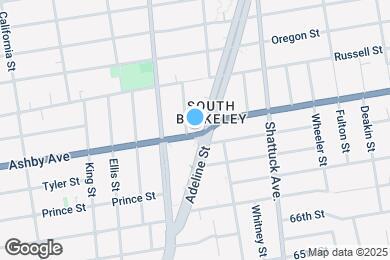 Map image of the property - 1985 Ashby Ave