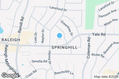 Map image of the property - 3500 Panbrook Cove