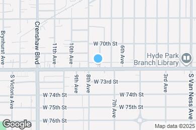 Map image of the property - 3003 W Florence Ave
