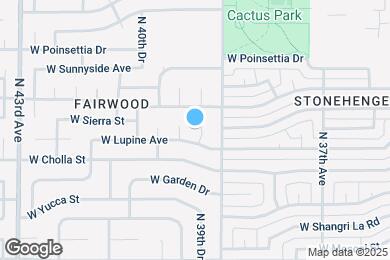 Map image of the property - 11438 N 39th Dr