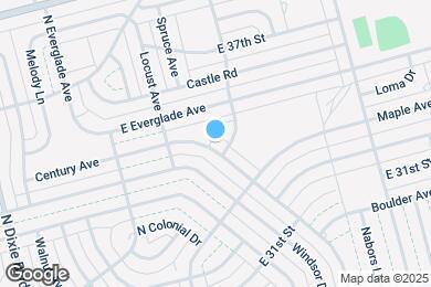 Map image of the property - 1517 Century Ave
