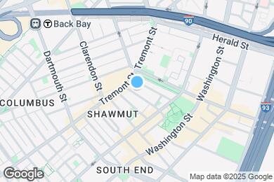 Map image of the property - 43 Milford St