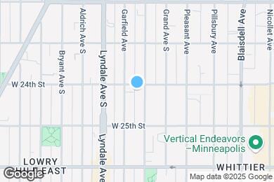 Map image of the property - 2400 Harriet Ave Apartments