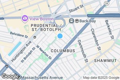 Map image of the property - 228 W Canton St