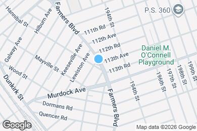 Map image of the property - 113-10 Farmers Blvd
