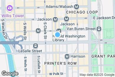 Map image of the property - 431 S Dearborn St