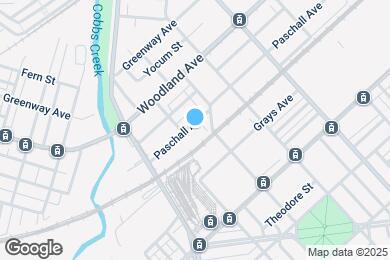 Map image of the property - 7228 Paschall Ave