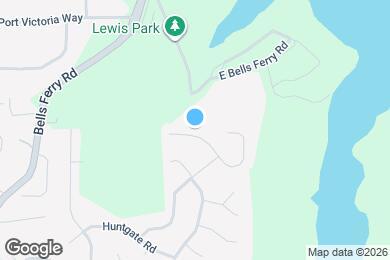 Map image of the property - 411 Sycamore Trail