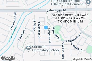 Map image of the property - 4179 S Hemet St