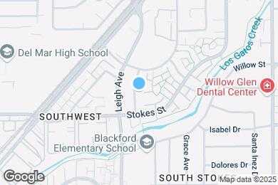 Map image of the property - 1178 Francisco Ave