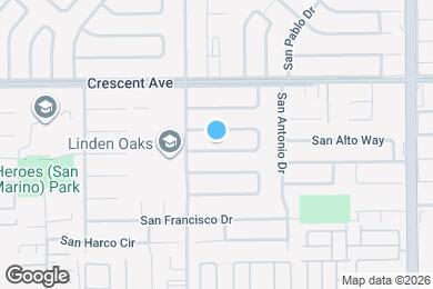 Map image of the property - 6687 San Homero Way