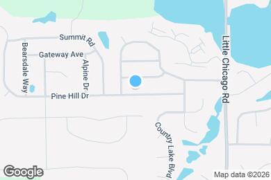 Map image of the property - 5508 Pine Hill Dr